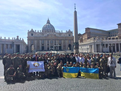 Папа прийняв на аудієнції військового єпископа УГКЦ.(ФОТО)
